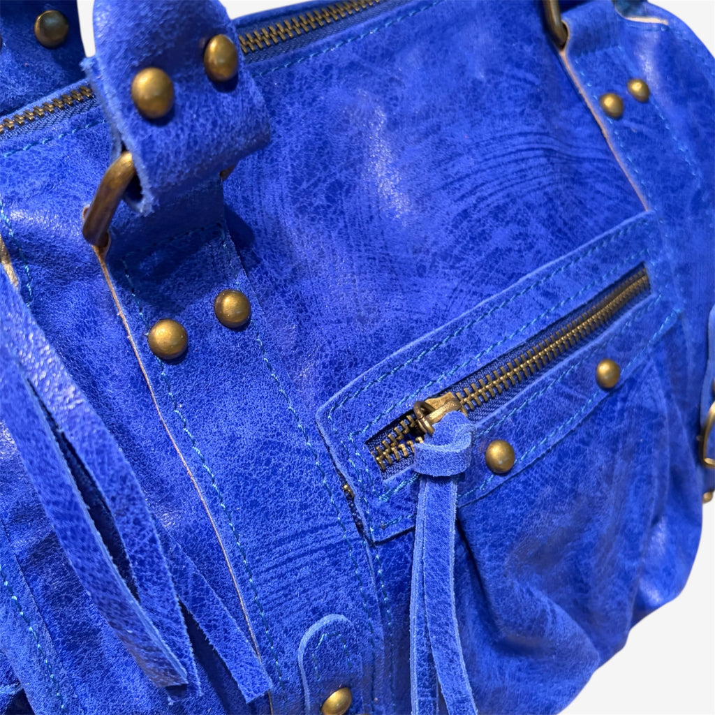 Medium bag cobalt blue