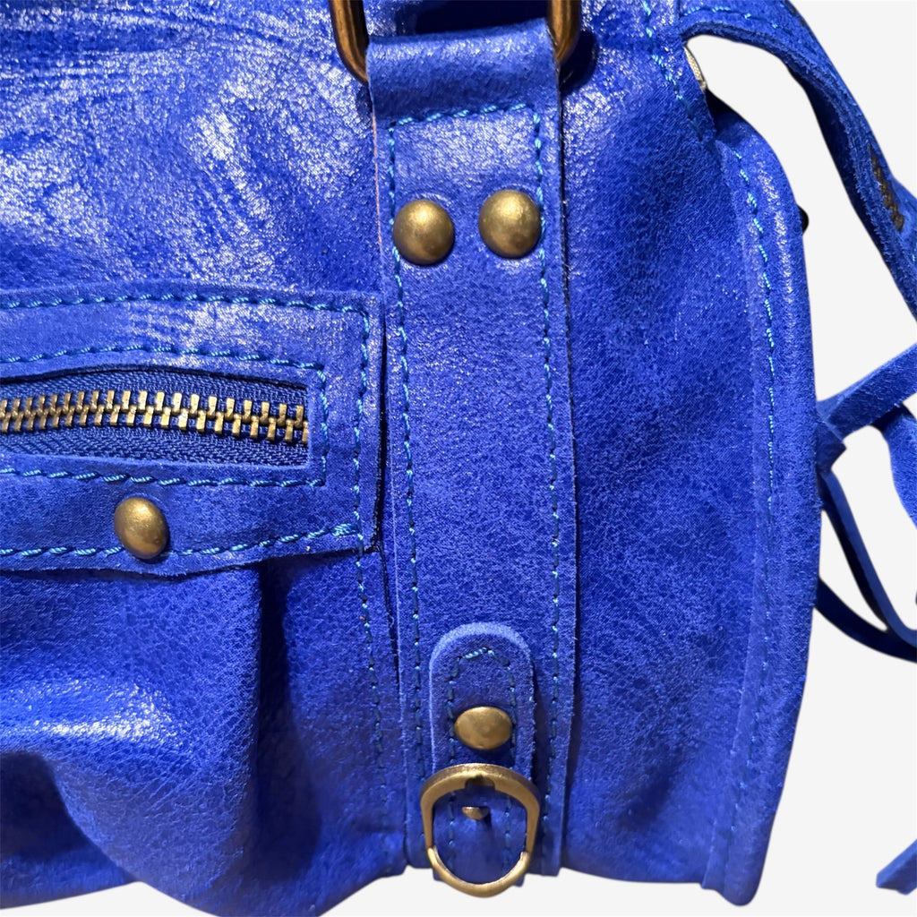 Mini bag cobalt blue