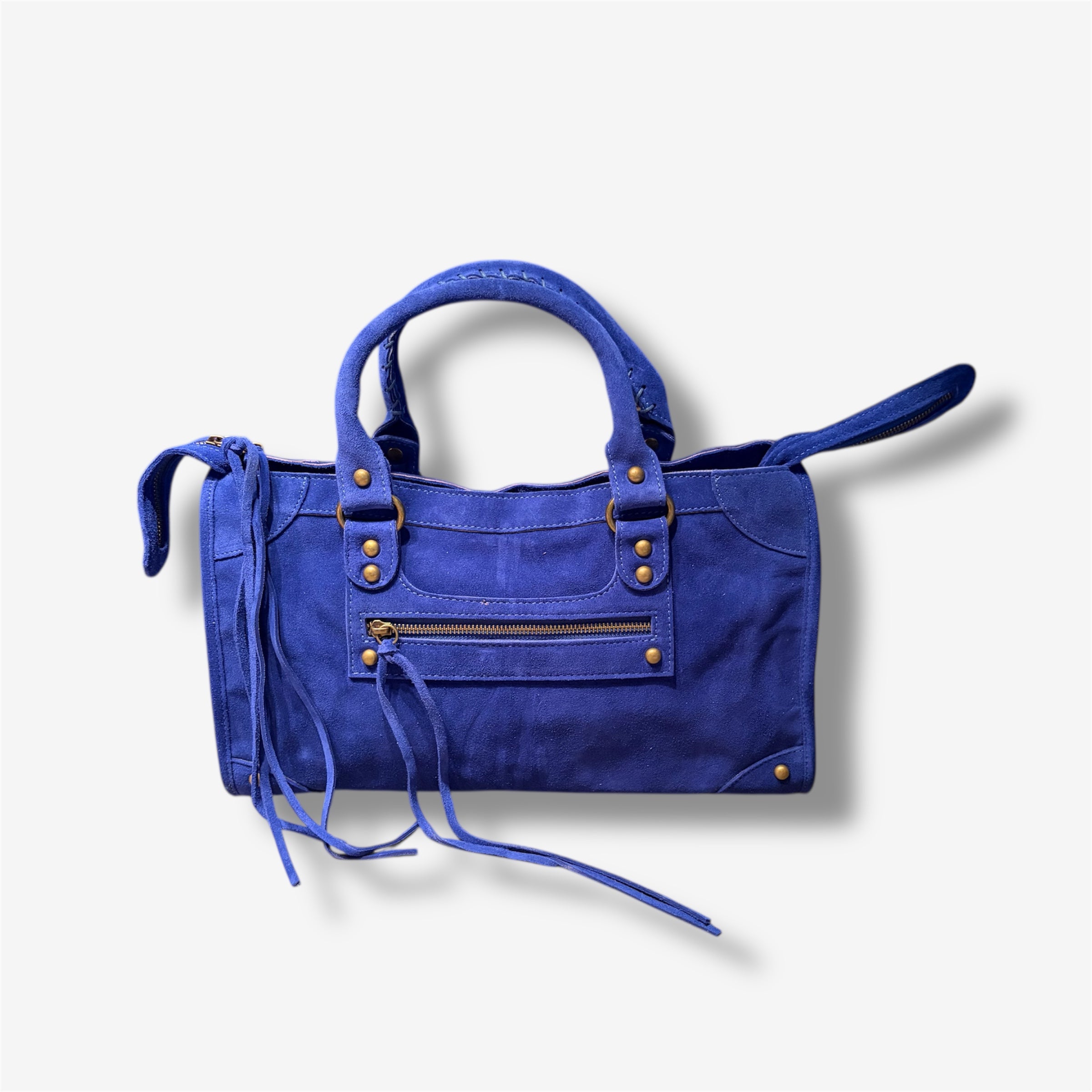 French bag cobalt blue