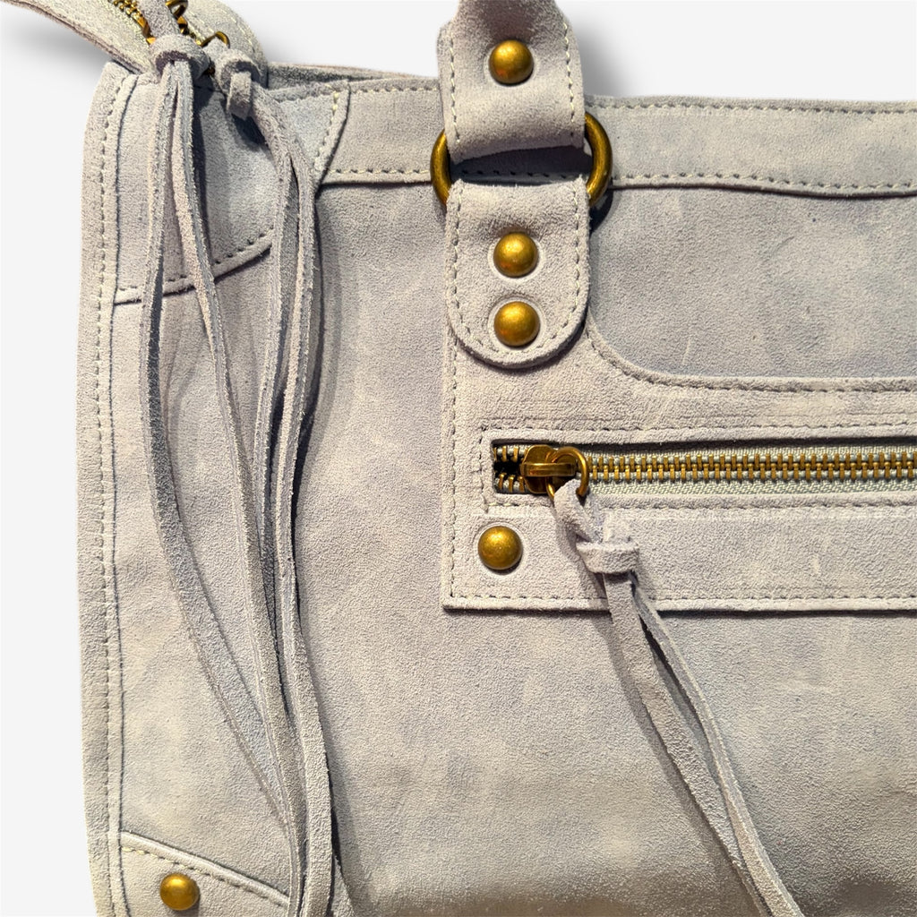 French bag light blue