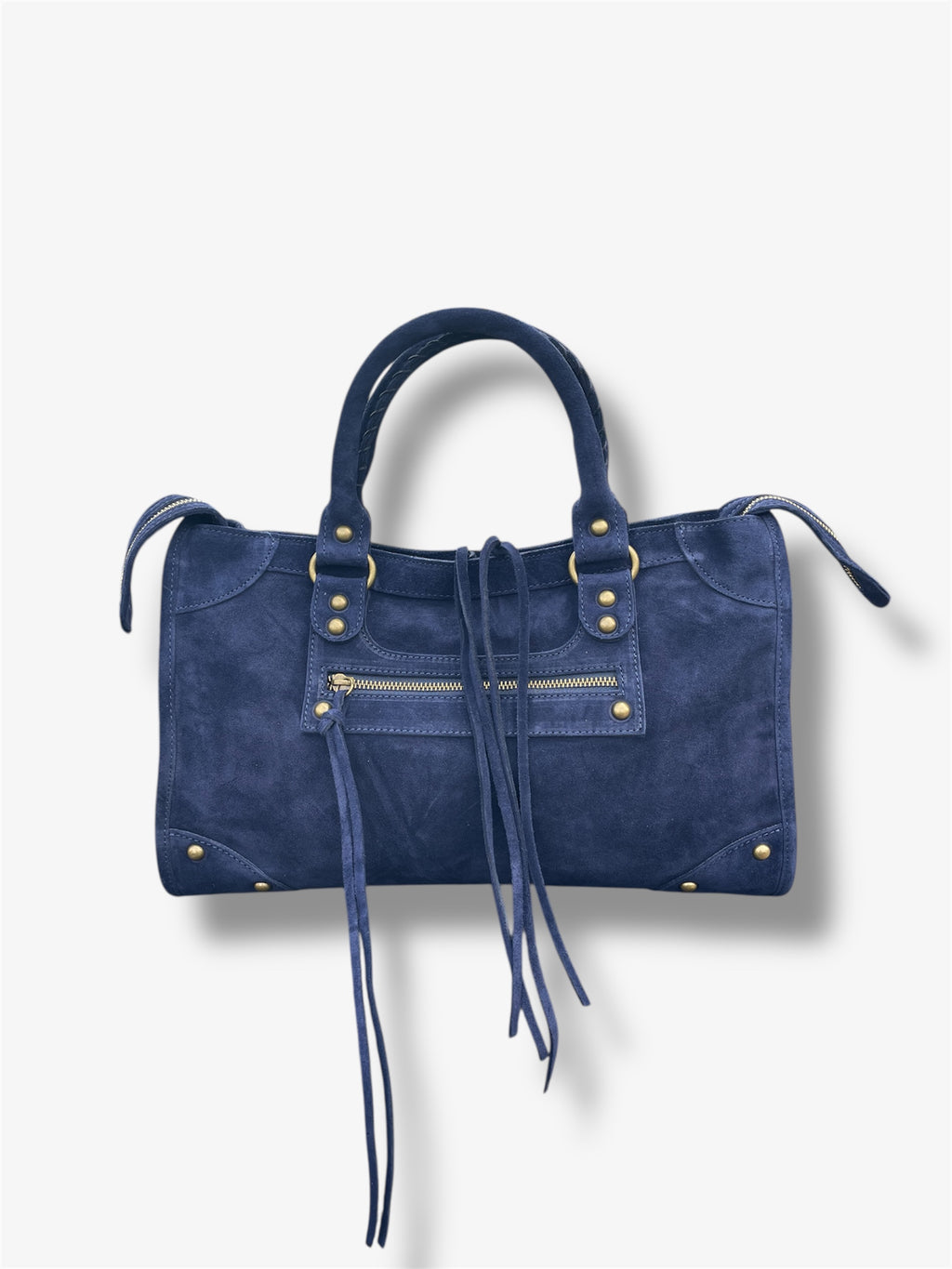French bag dark blue