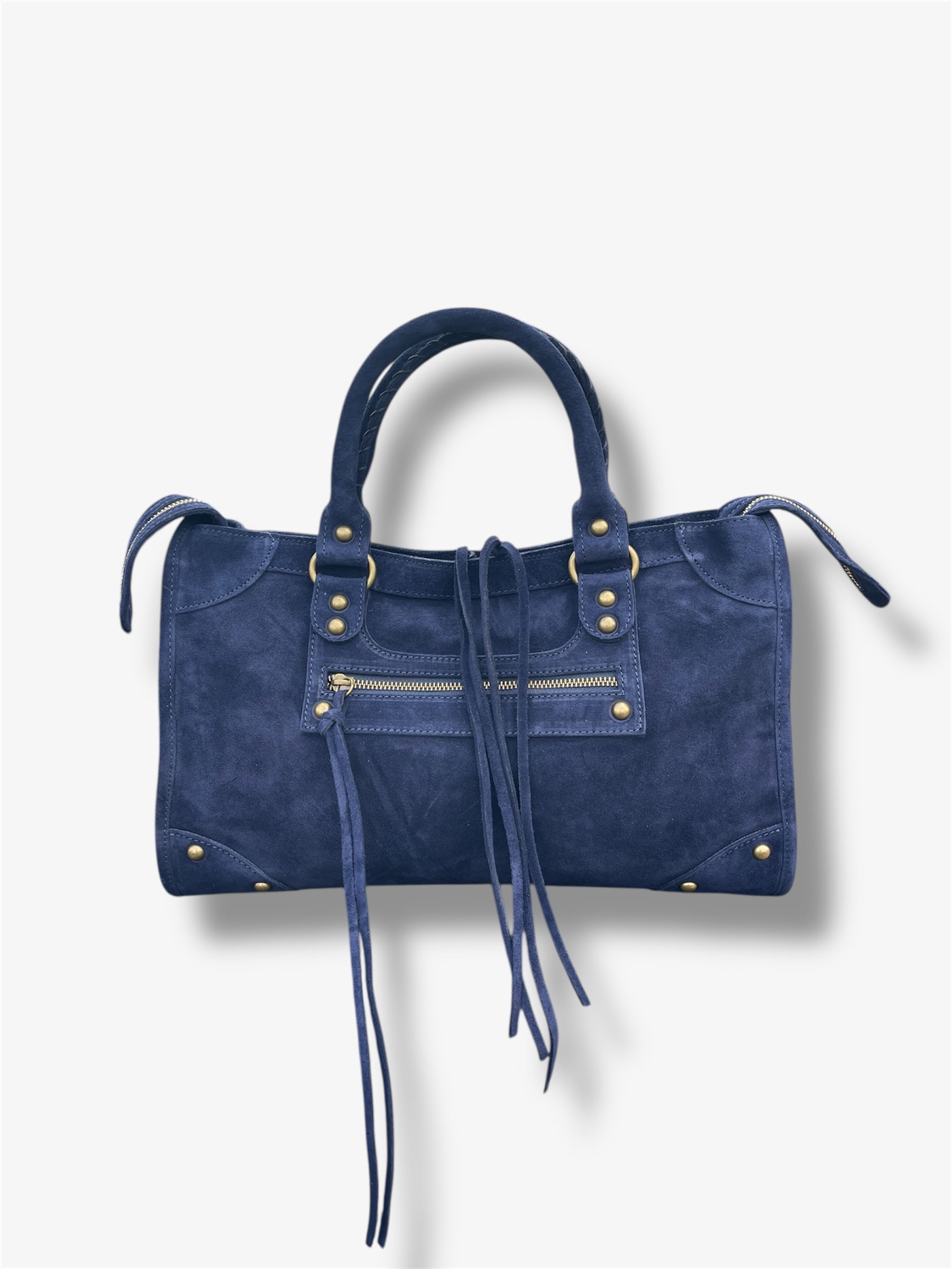 French bag dark blue