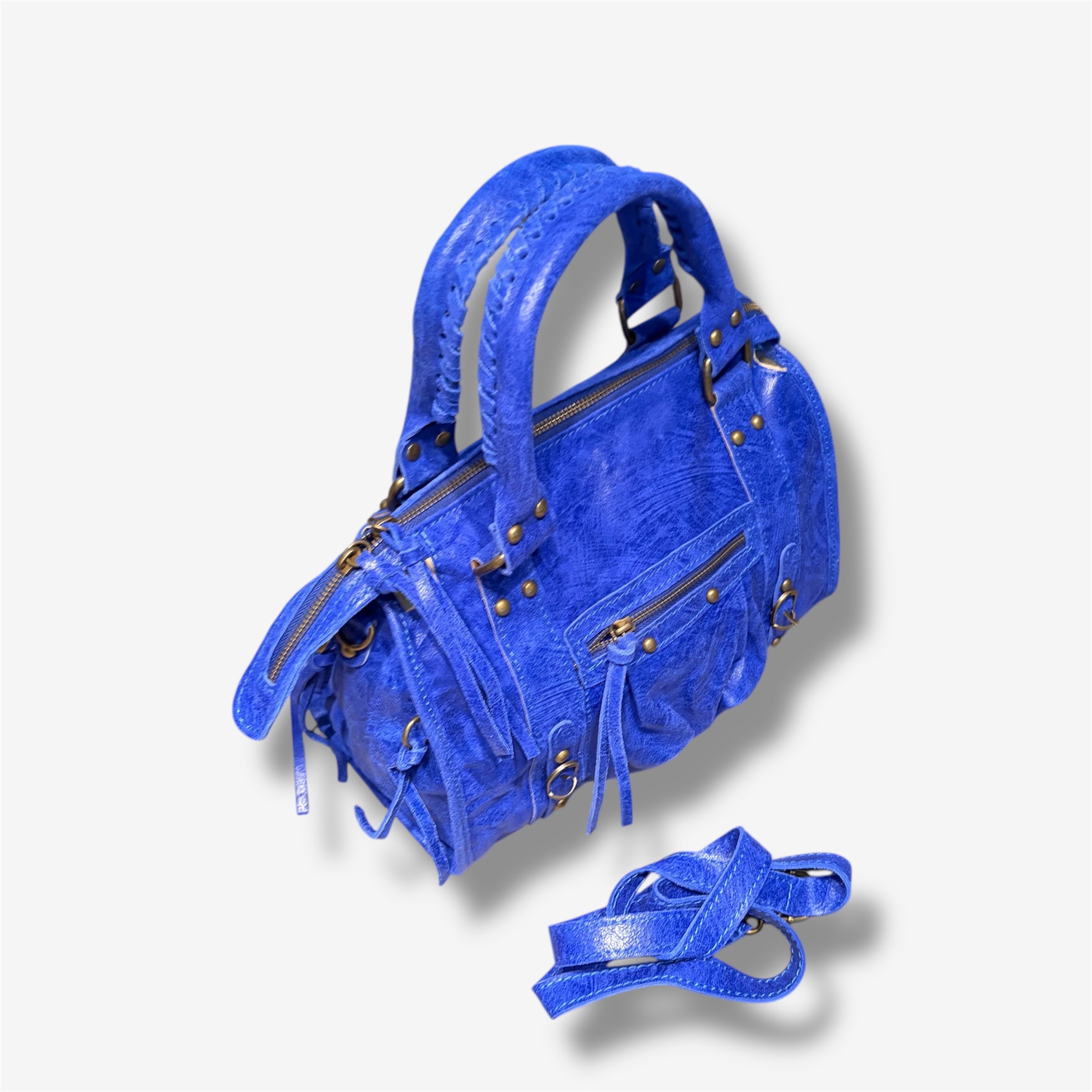 Medium bag cobalt blue