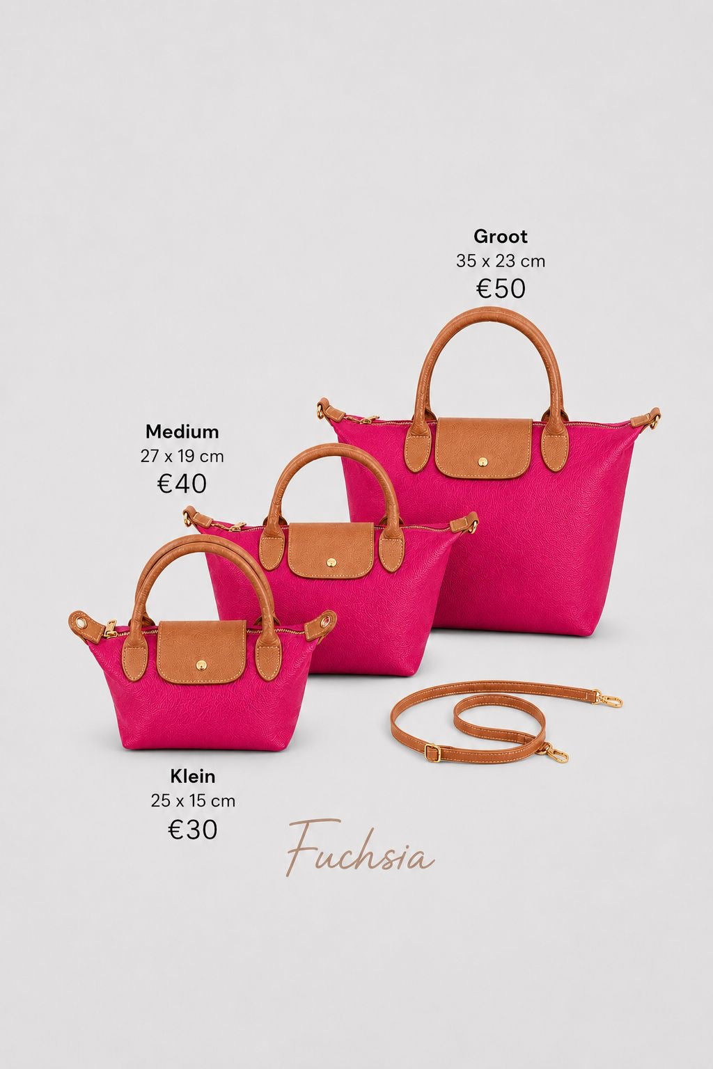 bag noé fushia L