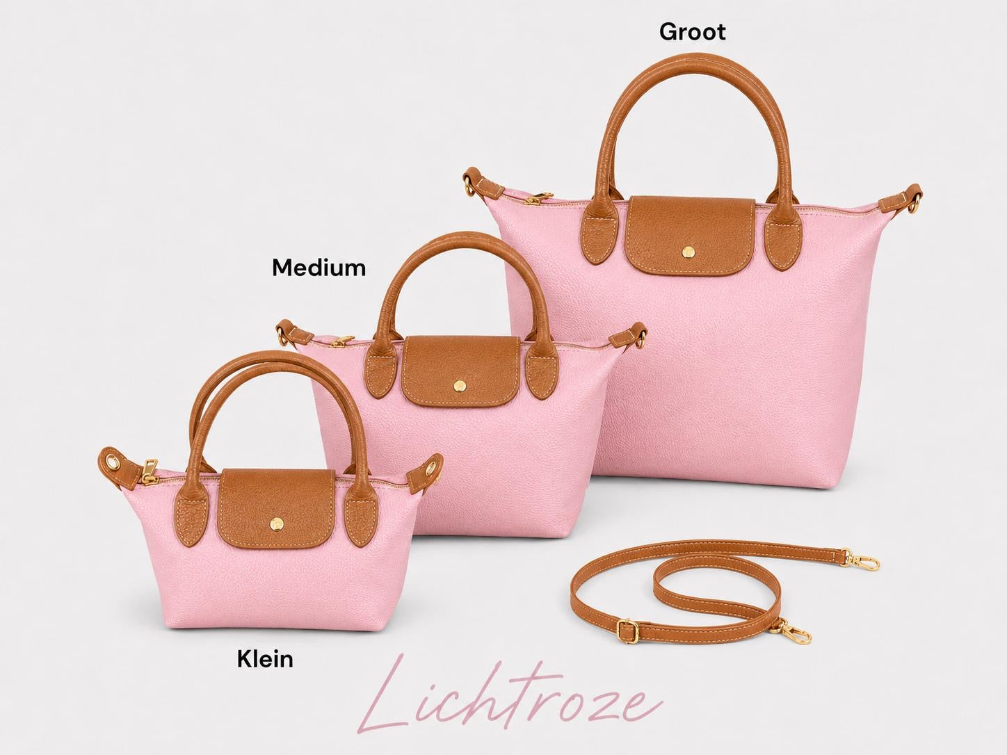 bag noé baby pink M