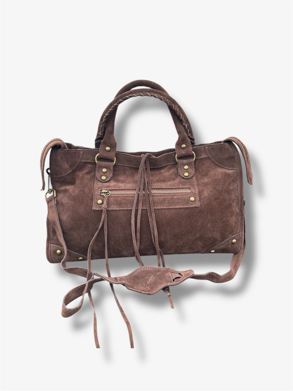 French bag dark brown