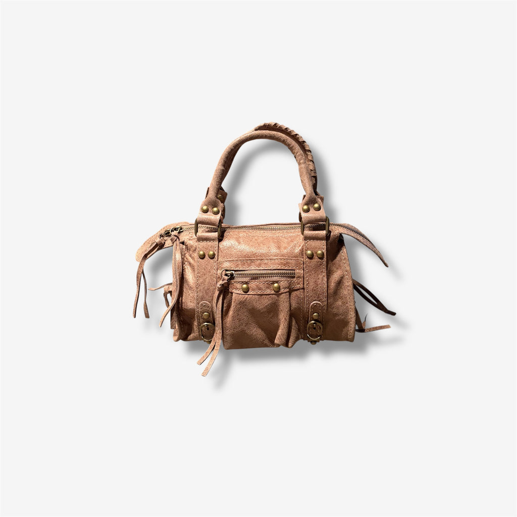 Mini bag dark taupe
