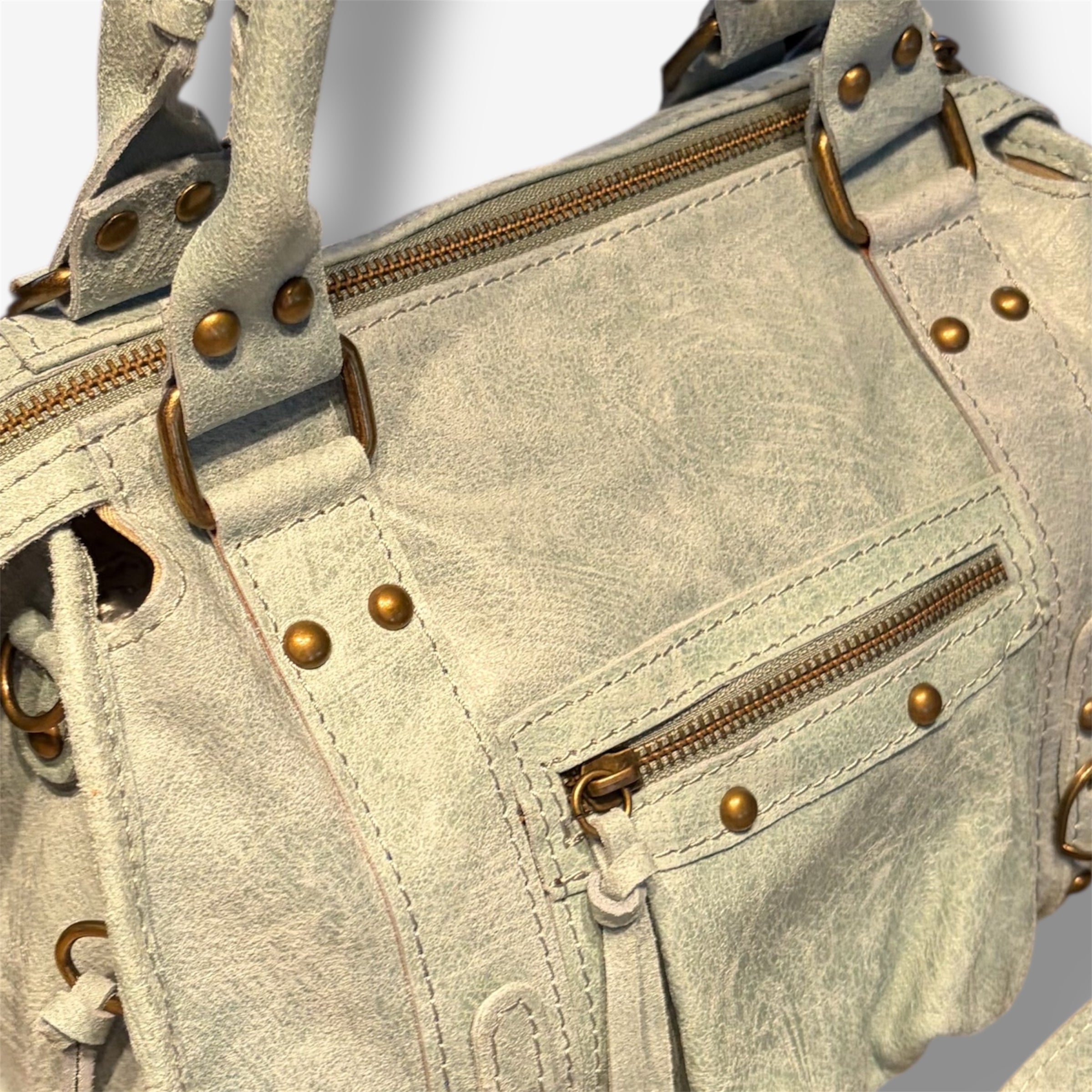 Medium bag mint green