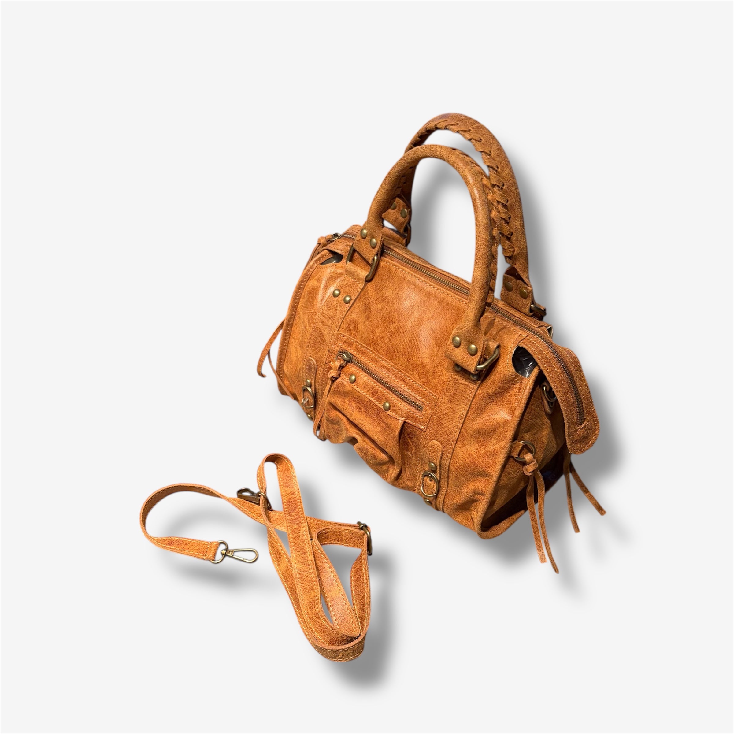 Medium bag camel