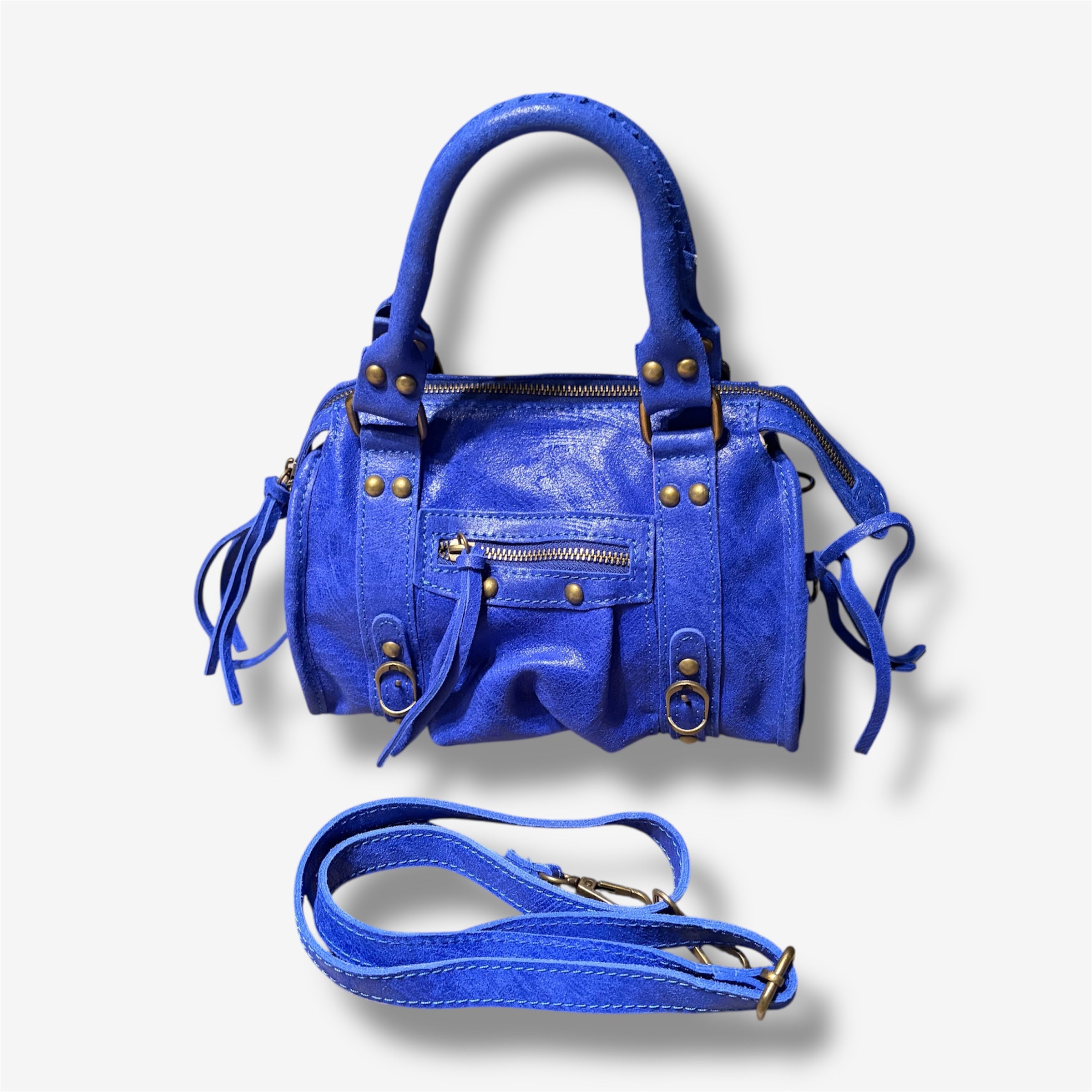 Mini bag cobalt blue