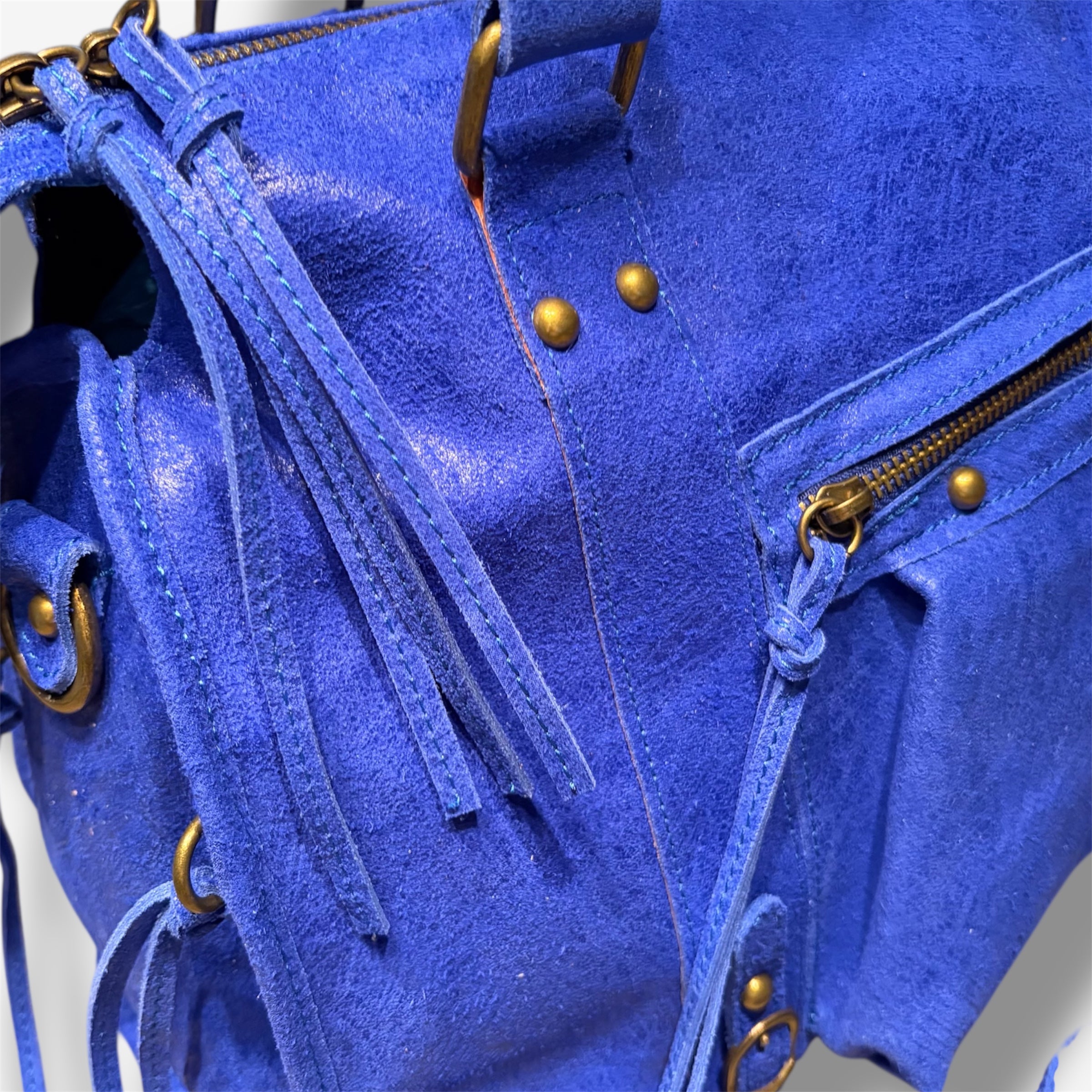 Back to school cobalt blue