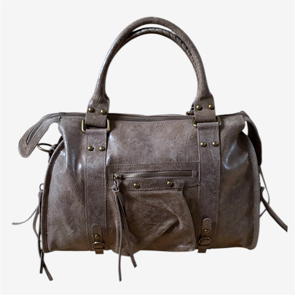 back to school dark taupe