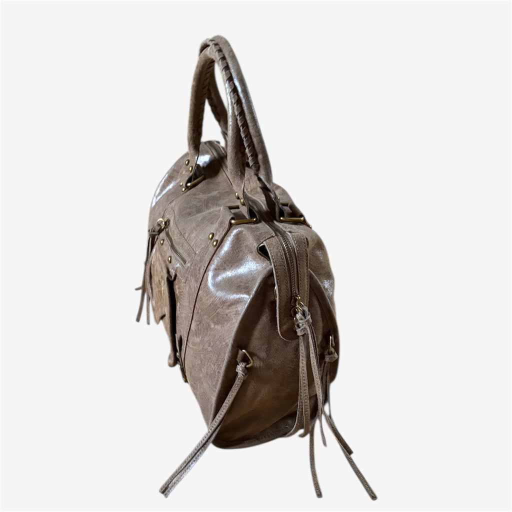 back to school dark taupe