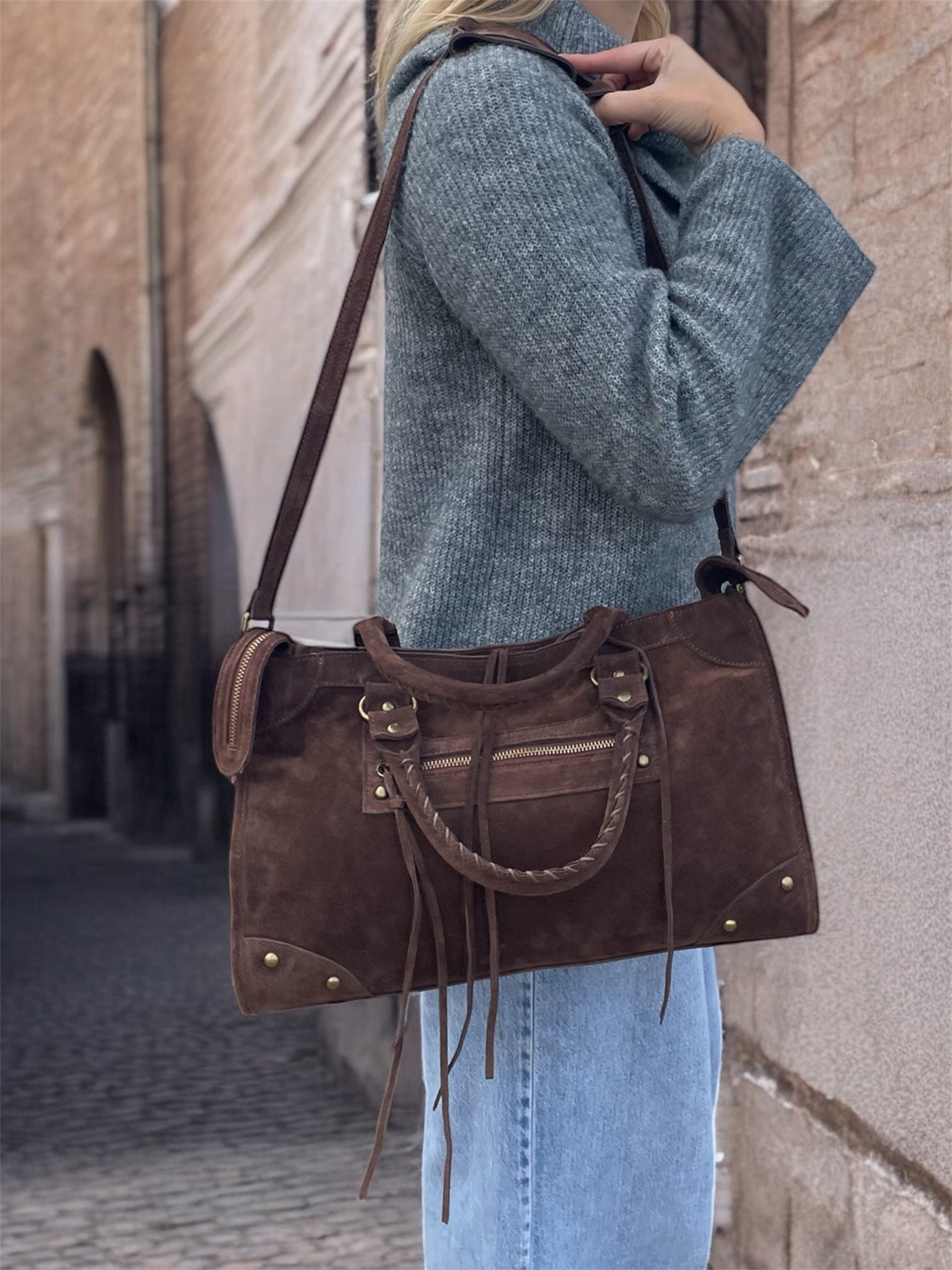French bag brown