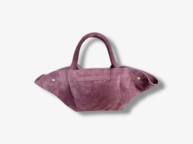 Bag suede bordeaux ‘love’