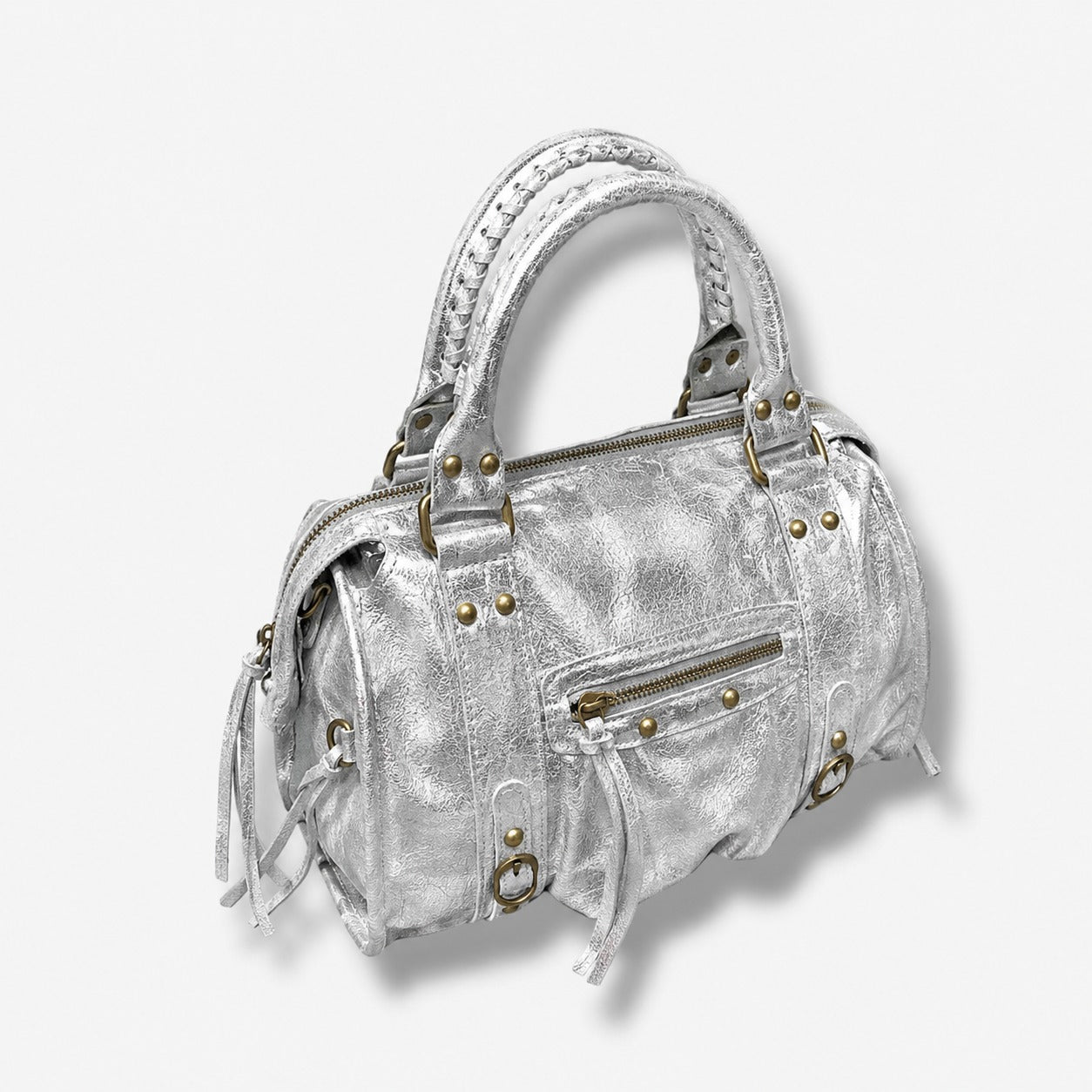 Medium bag silver