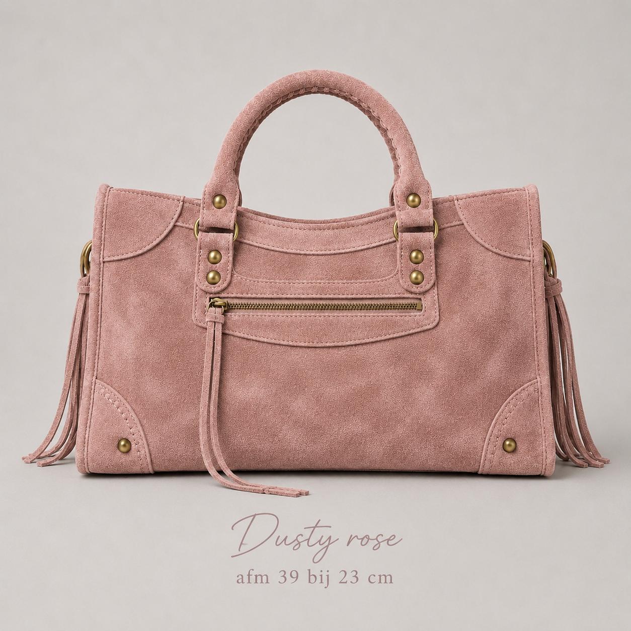 French bag dusty rose